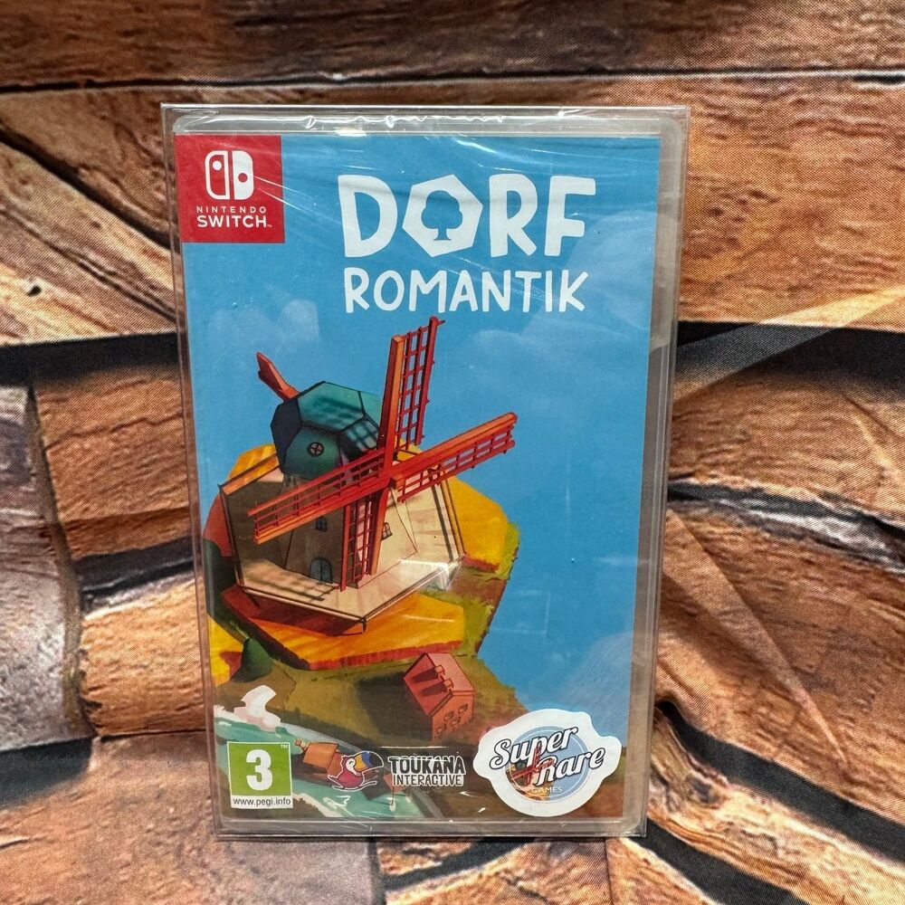Dorfromantik Nintendo Switch Super Rare Games SRG 109 Brand New Sealed Cards